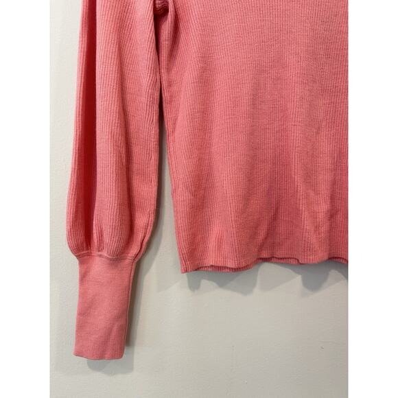 J.Crew Womens Puff Sleeves Sweater XS 100% Merino Wool Medium 2114 - Picture 3 of 8